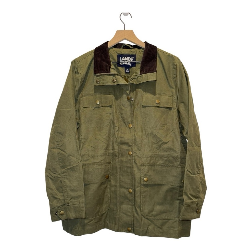 Lands' End Men's Olive Field Jacket